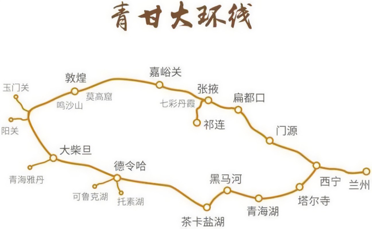 青甘大環(huán)線最新探秘之旅